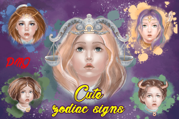 Evaluating Cute Zodiac Signs Watercolor PNG Clipart for Creative Projects