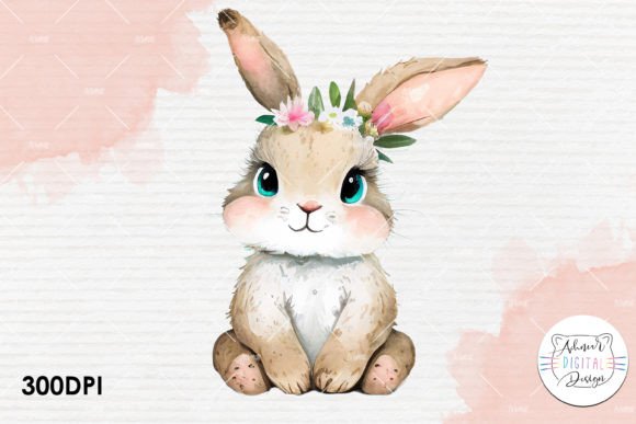 Little Bunny Watercolor Clipart Guide