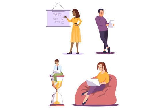 Strategic Clarity: Leveraging Time Management Concept Illustrations for Better Decision-Making